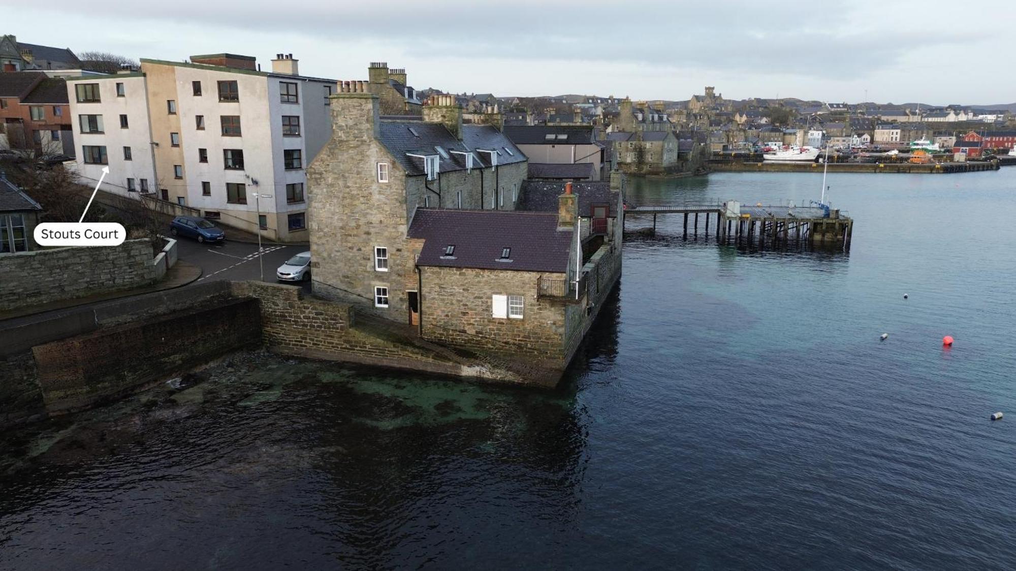 Stouts Court Apartment Lerwick Bagian luar foto